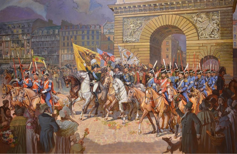 Русские войска вступили в Париж. Европа освобождена о Наполеона (1814 г)